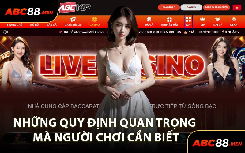 Những Quy Định Quan Trọng Mà Người Chơi Cần Biết